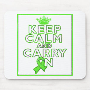 ライム病のKeep Calm and Carry On マウスパッド