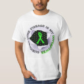 ライム病を克服したスーパーパワーシャツ Tシャツ (正面)