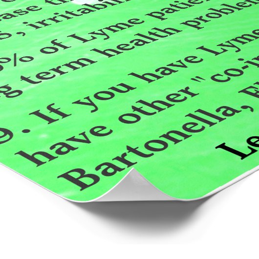 ライム病ポスターについて知っておくべきこと ポスター (角)