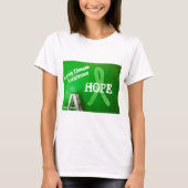 ライム病啓発リボン HOPE Tシャツ (正面)