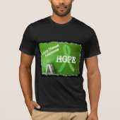 ライム病啓発リボン HOPE Tシャツ (正面)