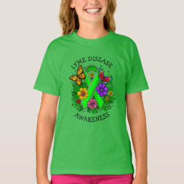 ライム病啓発リボン Tシャツ