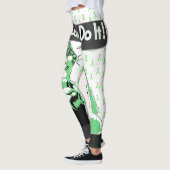 ライム病啓発レギンス We Can Do It レギンス (左)