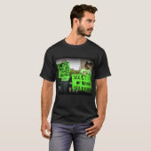 ライム病啓発抗議者Tシャツ Tシャツ (正面フル)