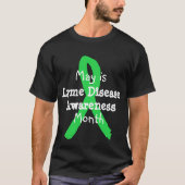 ライム病啓発月間のTシャツ Tシャツ (正面)