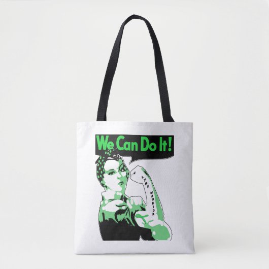 ライム病啓発 "We Can Do It" トートバッグ (正面)