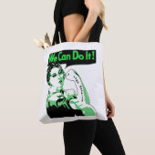 ライム病啓発 "We Can Do It" トートバッグ (クローズアップ)