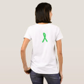 ライム病啓発Tシャツ ダニ撲滅 Tシャツ (裏面フル)