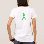 ライム病啓発Tシャツ ダニ撲滅 Tシャツ (裏面)