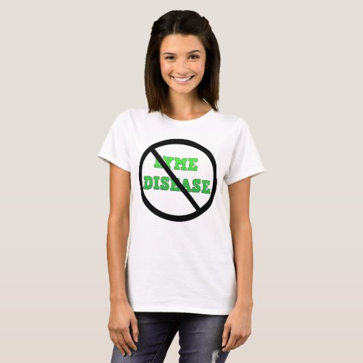 ライム病啓発Tシャツ Tシャツ (正面フル)