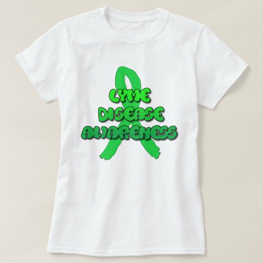ライム病啓発Tシャツ Tシャツ (デザイン正面)