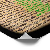 ライム病感覚のポスター、拒否、無視 ポスター (角)