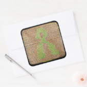 ライム病感覚認識度シール スクエアシール (封筒)