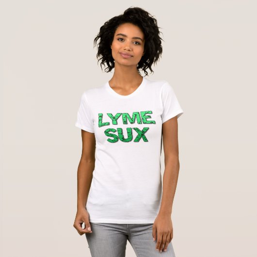ライム病撲滅Tシャツ Tシャツ (正面フル)