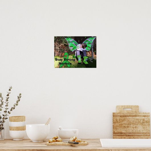 ライム病気戦士のポスターをカスタマイズ ポスター (キッチン)