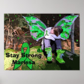 ライム病気戦士のポスターをカスタマイズ ポスター (正面)