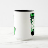 ライム病気戦士コーヒーカップ マグカップ (中央)