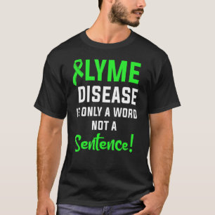 ライム病生存戦士認識度16 Tシャツ