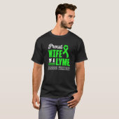 ライム病生存戦士認識度1 Tシャツ (正面フル)