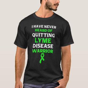 ライム病生存戦士認識度9 Tシャツ