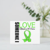 ライム病私が愛する人は治療を必要とする ポストカード (スタンド正面)