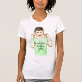 ライム病認知Tシャツ ブレインフォグ Tシャツ (正面)