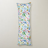 ライム病認識度ギフト抱き枕 ボディピロー (裏面 (縦))