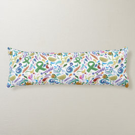 ライム病認識度ギフト抱き枕 ボディピロー