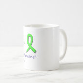 ライム病認識度コーヒーマグ コーヒーマグカップ (正面右)