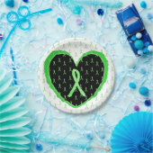 ライム病認識度リボン紙プレート ペーパープレート (パーティー)