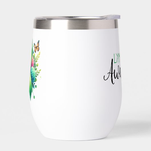 ライム病認識度リボン (左面)