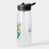 ライム病認識度リボン ウォーターボトル (左面)