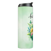 ライム病認識度リボン タンブラー (回転左)