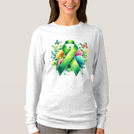 ライム病認識度リボン Tシャツ