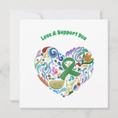 ライム病認識度支援#lyme #lymedisease カード (正面)