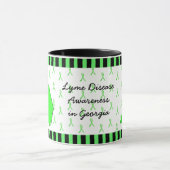 ライム病認識度inジョージア・コーヒーマグ マグカップ (中央)