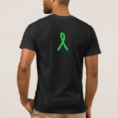 ライム病、激怒 疲労認識Tシャツ Tシャツ (裏面)