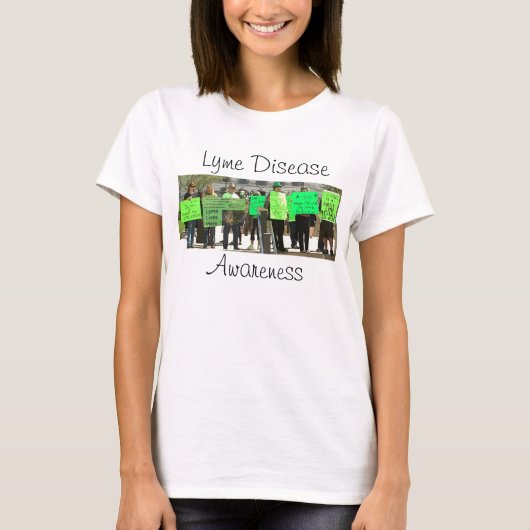 ライム病 Awareness Tシャツ (正面)