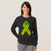 ライム病 Awareness Tシャツ 女性用 (正面フル)