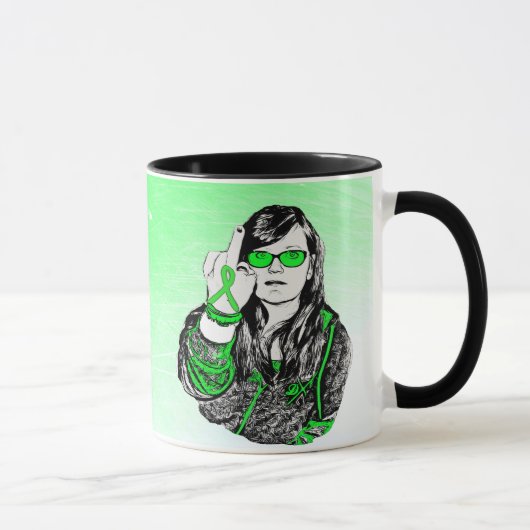 ライム病F Offコーヒーマグ マグカップ (右)