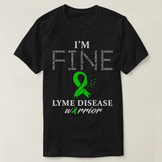 ライム素晴らし病の戦士 Tシャツ (デザイン正面)