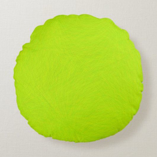 ライム絵画抽象芸術の芸術 ラウンドクッション (正面)