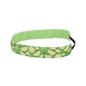 ライム背景 アスレチックヘッドバンド (右)