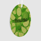 ライム背景 オーナメント (正面)