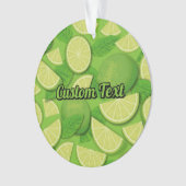ライム背景 オーナメント (正面)