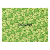 ライム背景 テーブルクロス (正面(横))