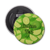 ライム背景 栓抜き (正面)