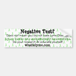 ライム認識度バンパーステッカー バンパーステッカー