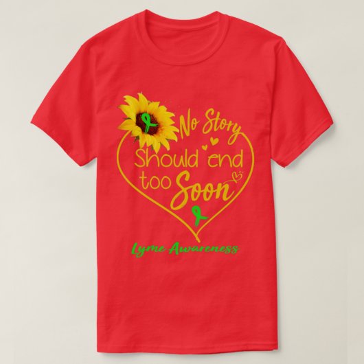 ライム認識度No Story Too Soon Should End Too Soon Tシャツ (デザイン正面)