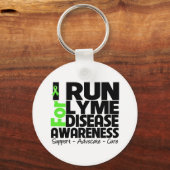 ライム走病の認識度 キーホルダー (正面)